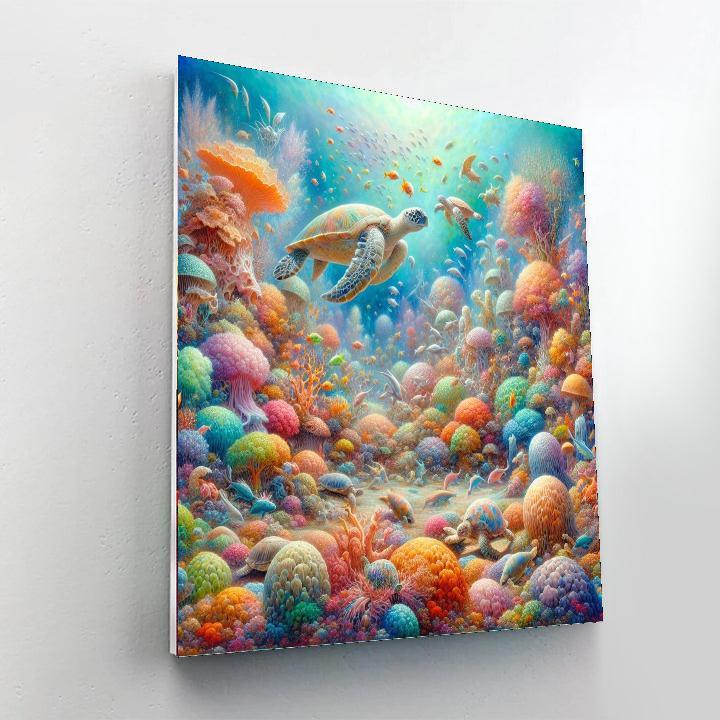 Undersea Daydream Paint By Numbers Kits