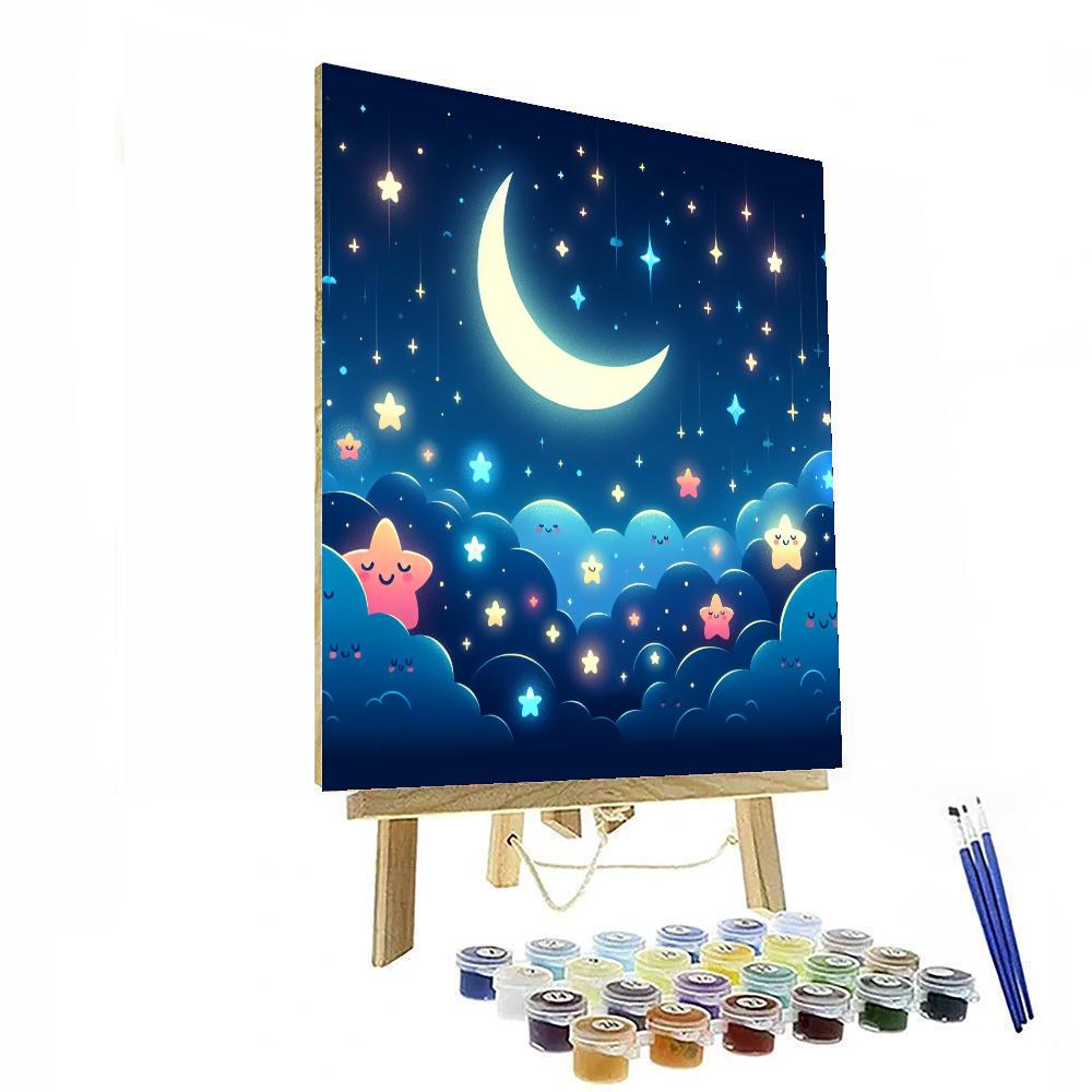 Dreamy Stars Painting Number Kit