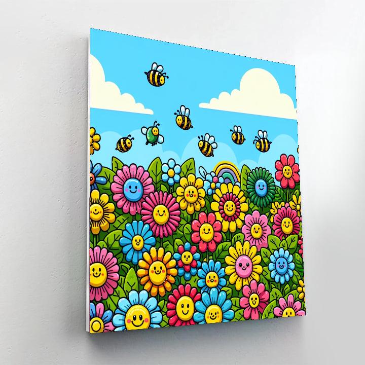 Fun Garden Numbered Painting Kits