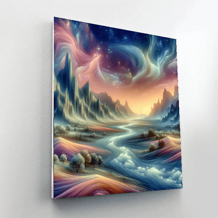 Ethereal Fantasy Realm Numbered Painting Kits