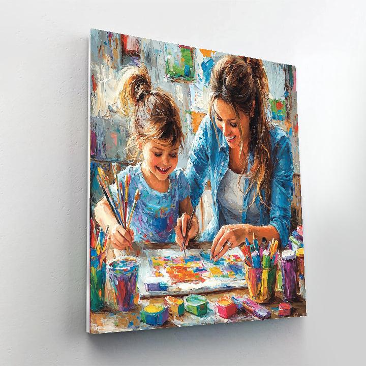 Family Craft Day Paint By Number