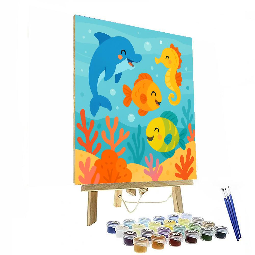 Wondrous Ocean Exploration DIY Paint By Numbers