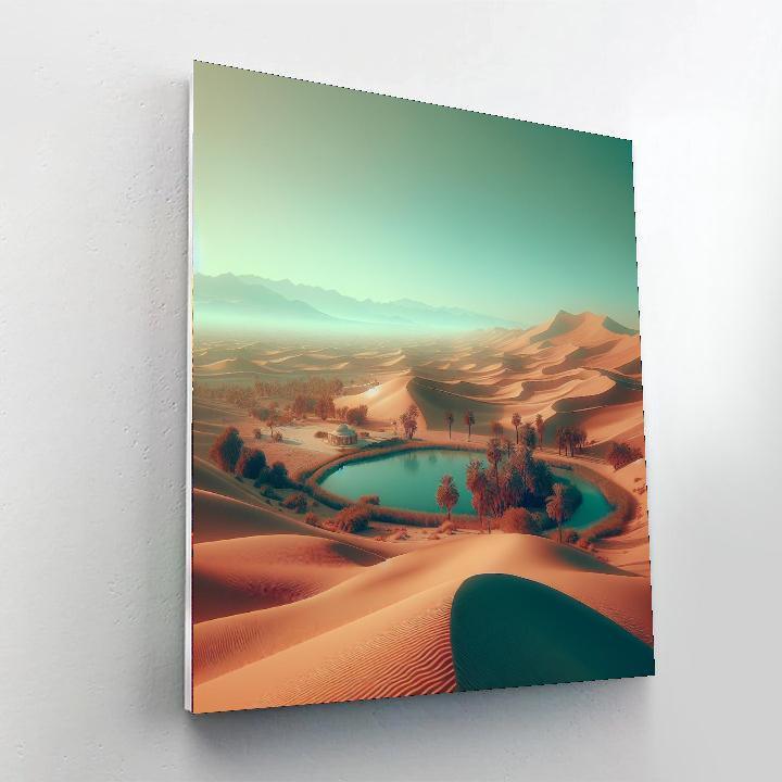 Mystical Desert Mirage Paint By Numbers