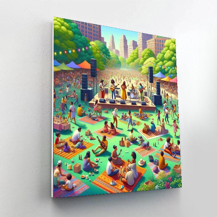 Harlem Meer Performance Festival - Usa Paint By Numbers Kits