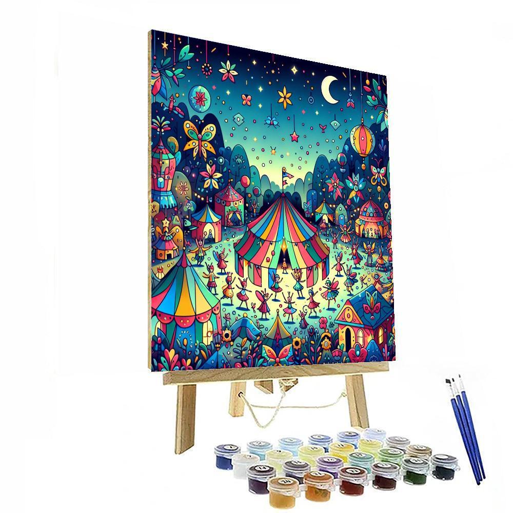 Fantastic Fairyland Festival Painting By Numbers Kit