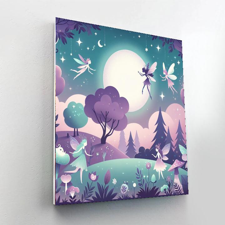 Moonlit Fairy Tale Dance Paint By Number