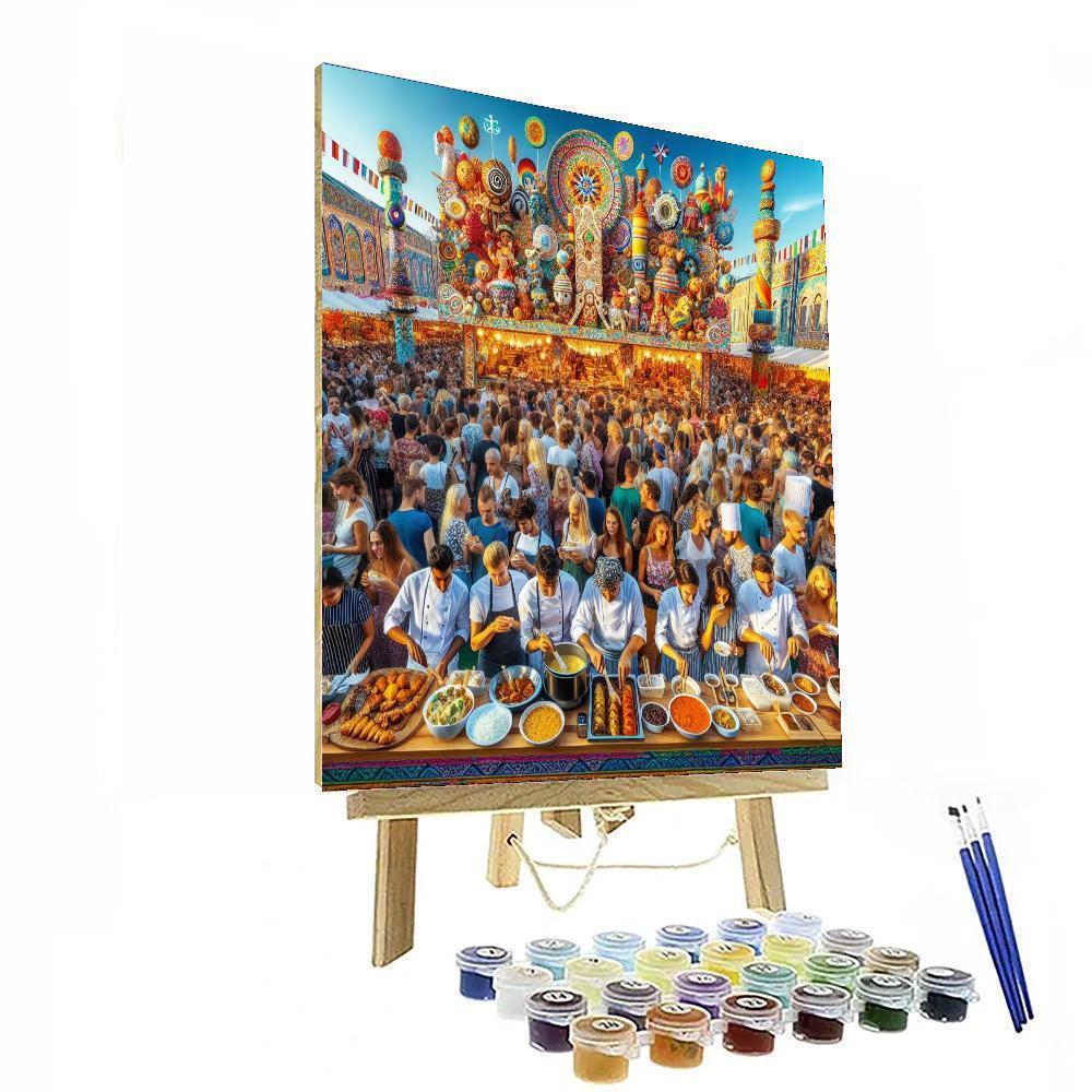 The Great British Food Festival - Uk Paint By Color