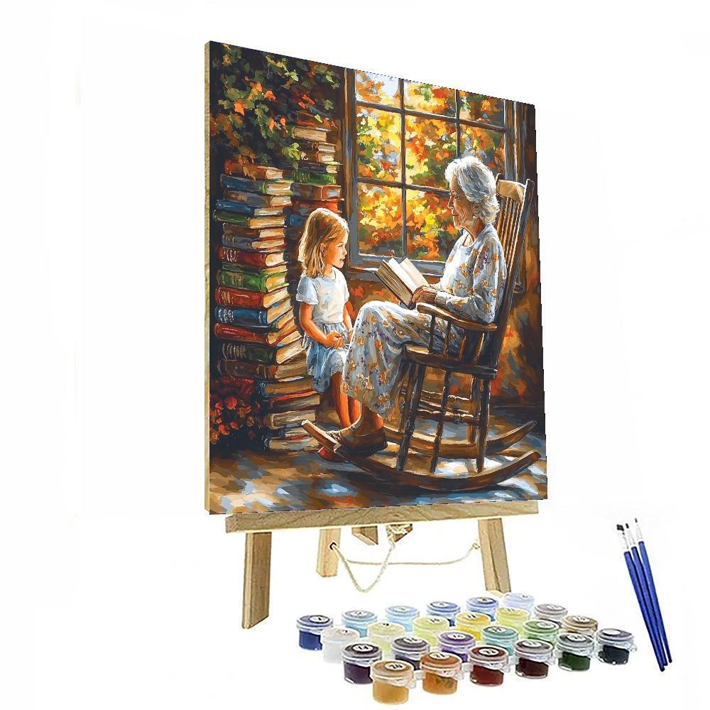 Whisper Of Generational Wisdom Number Painting