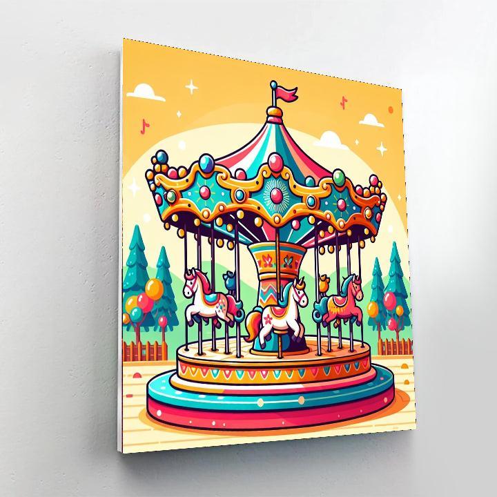 Creative Carousel Paint By Color