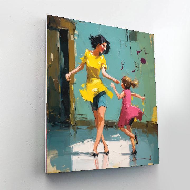 Dance Of The Heart Number Painting