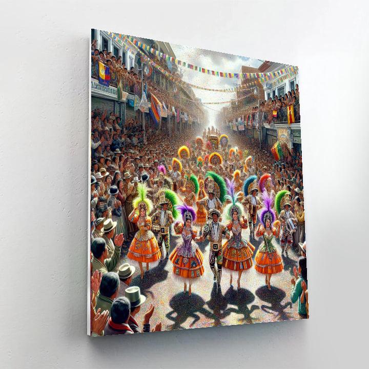 Santa Cruz Carnival - Bolivia Numbered Painting Kits