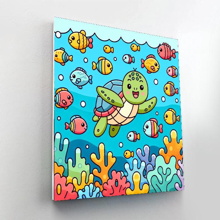 Underwater Exploration Journey Paint By Numbers Kits