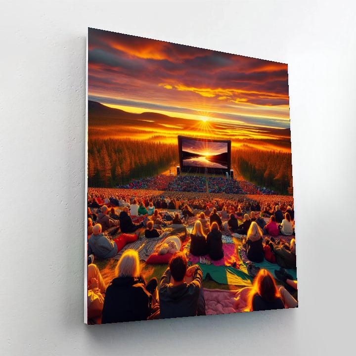 Helsinki Midnight Sun Film Festival - Finland Paint By Color