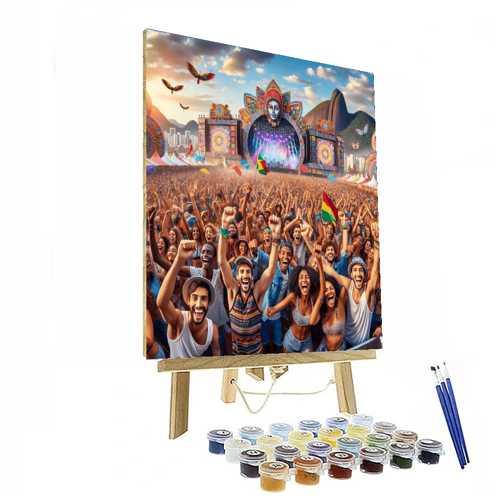 Lollapalooza - Brazil Paint By Number