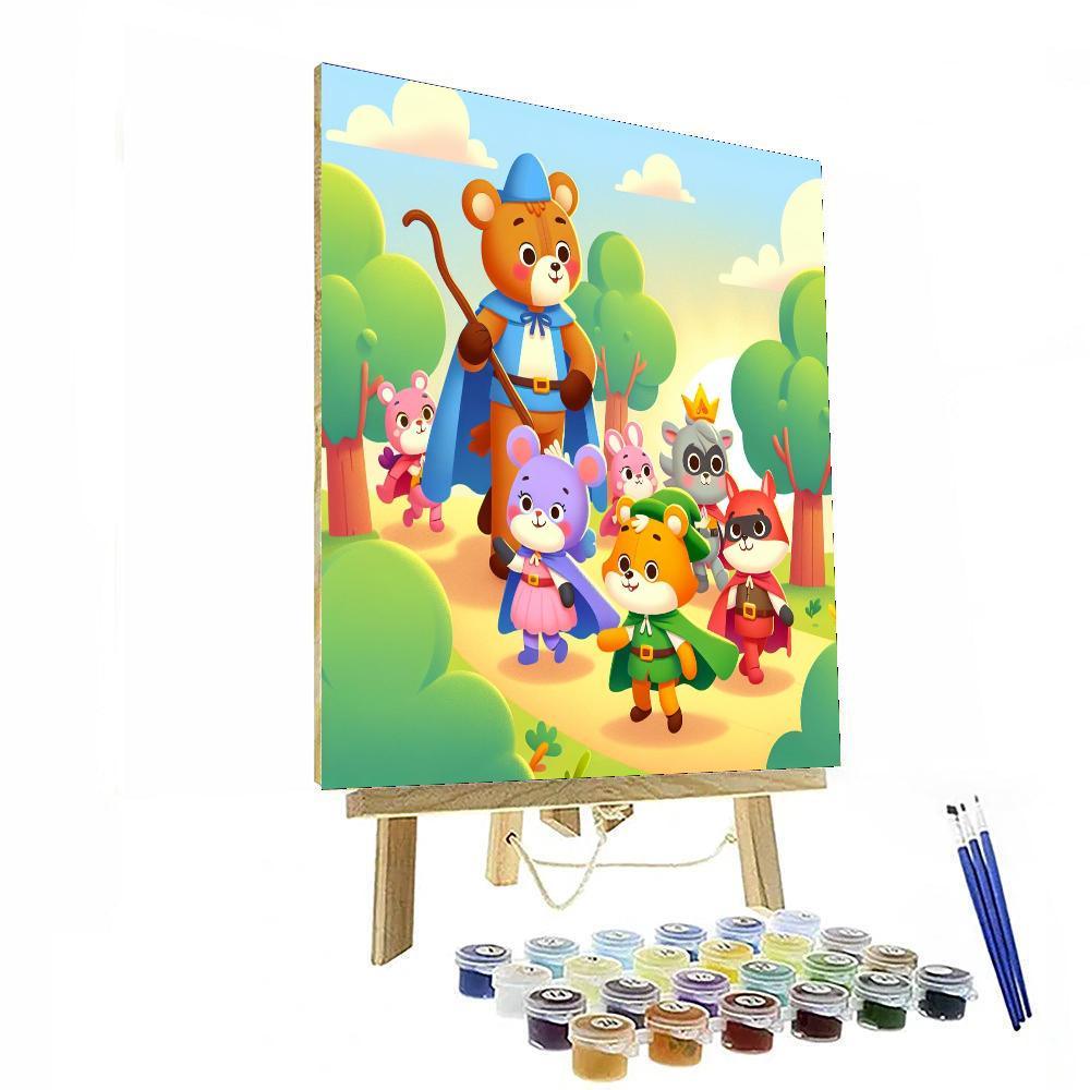 Animal Heroes Paint By Numbers