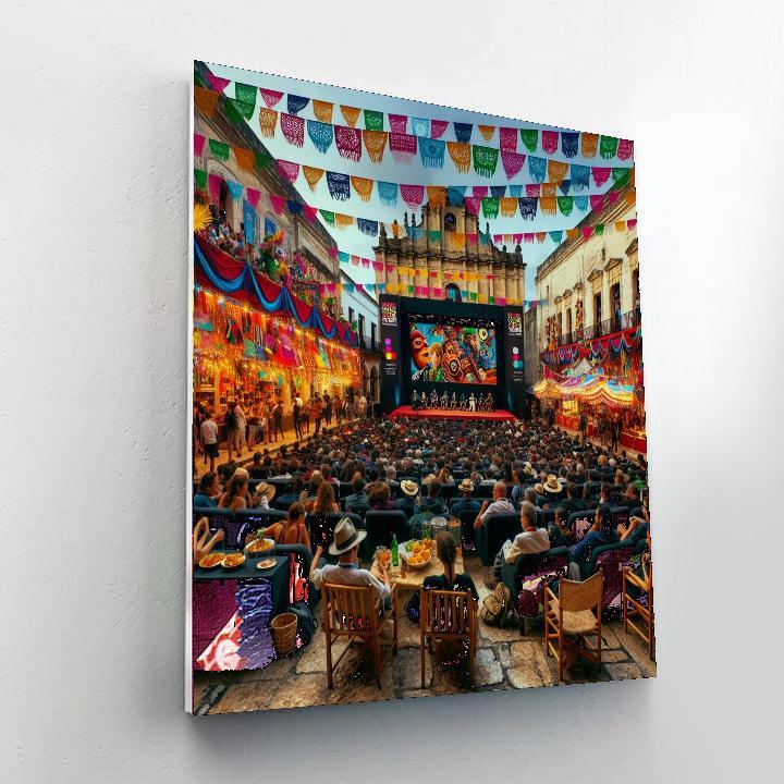 Festival Internacional Del Nuevo Cine Latinoamericano - Havana Number Painting