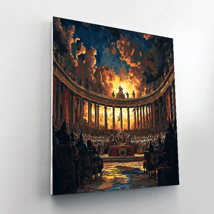 Jacques-Louis David Inspired Historic Echoes  Paint By Numbers