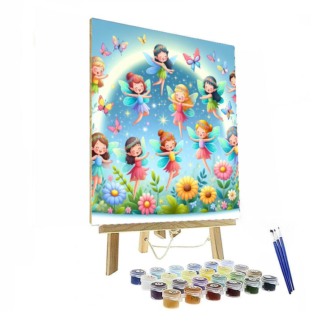 Giggling Fairies Paint By Number