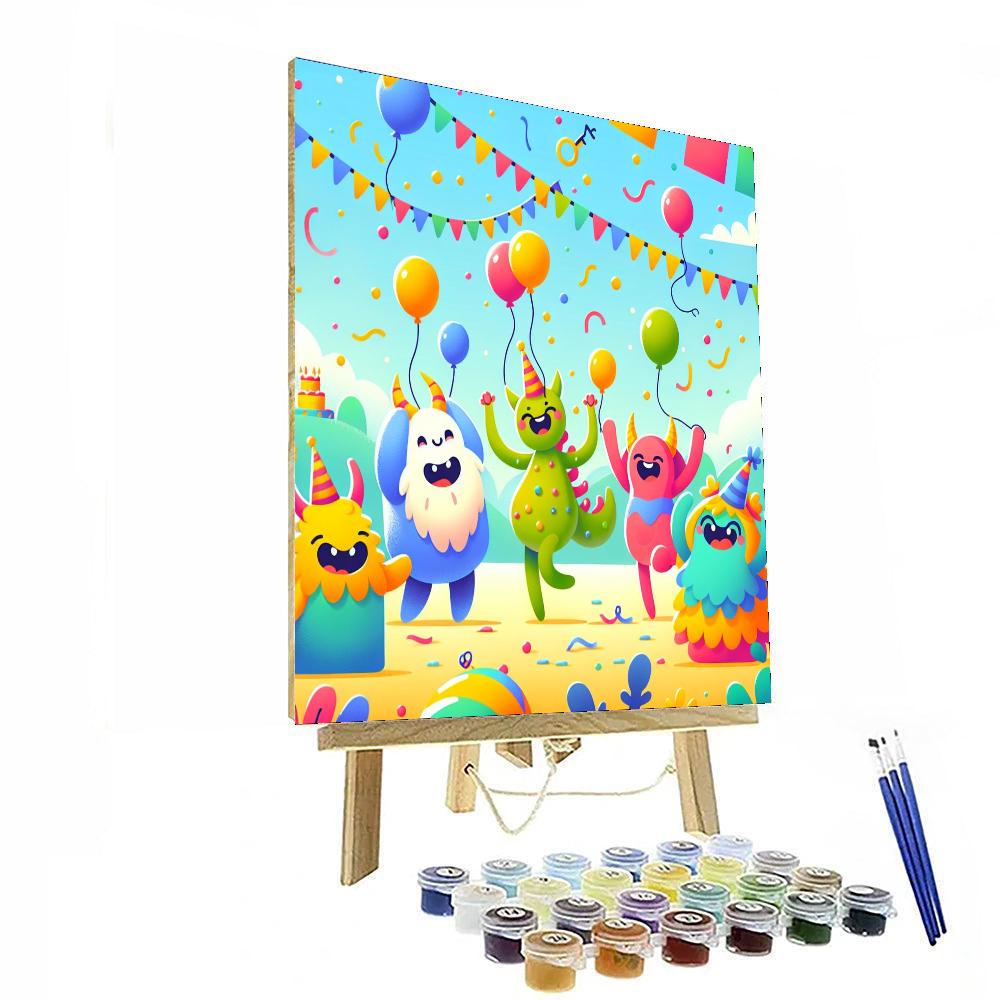 Kooky Creatures Painting Number Kit