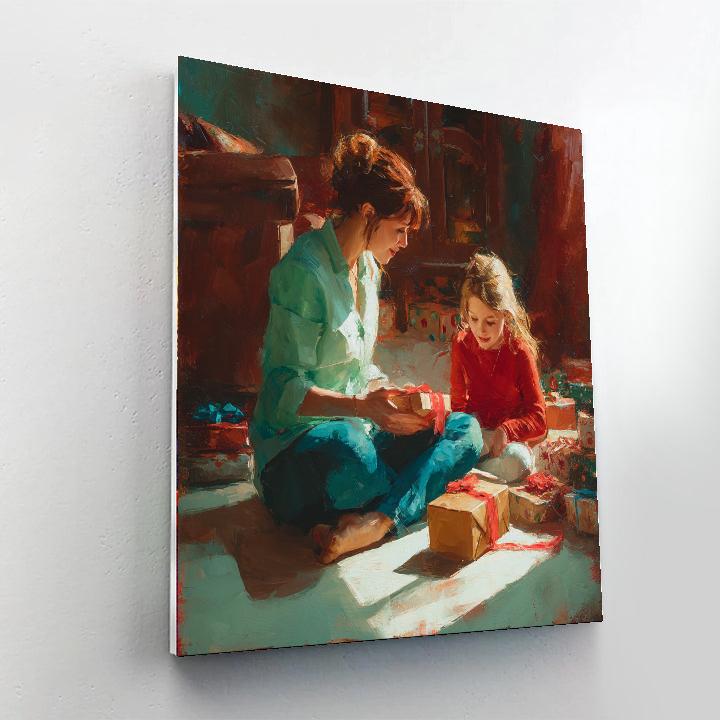 A Mother's Gift Of Love Paint By Numbers Kits