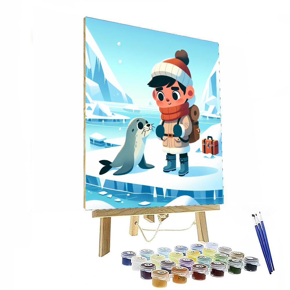 Arctic Adventure Voyage Paint By Numbers Art