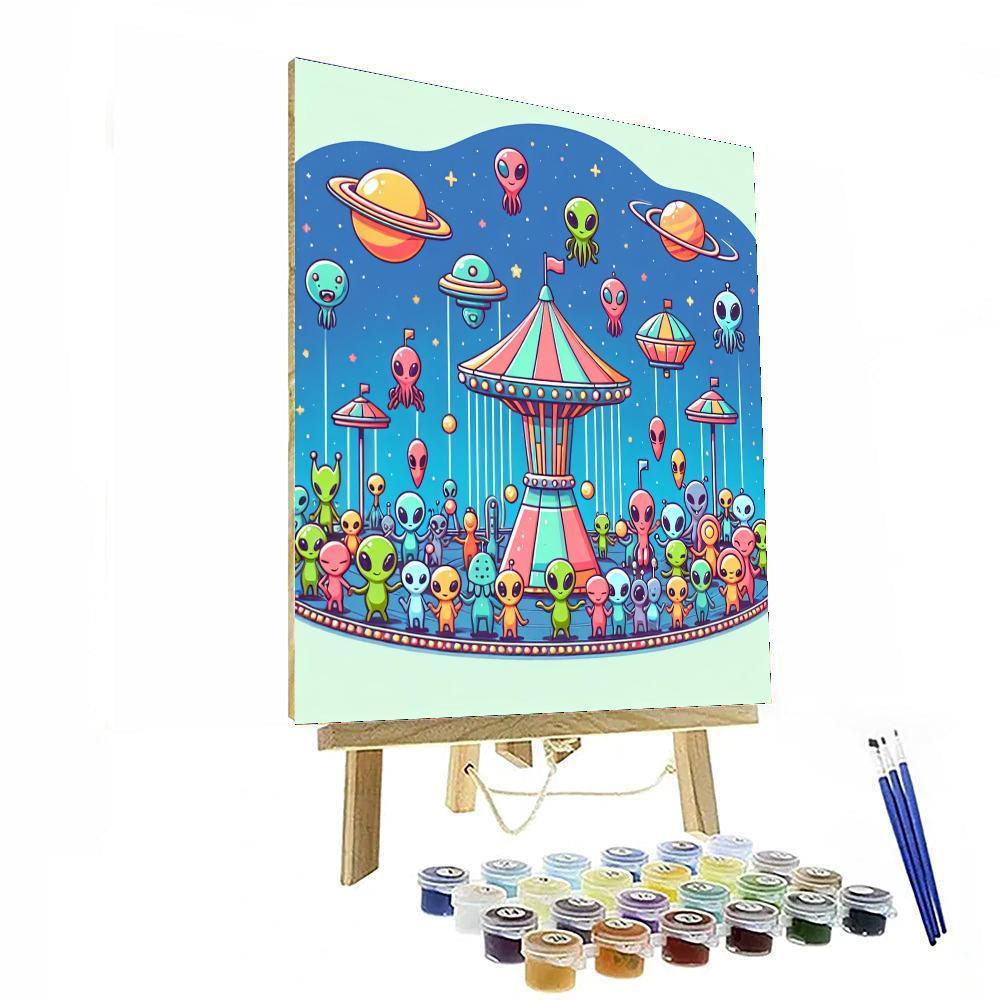 Cosmic Carnival Numbered Painting Kits