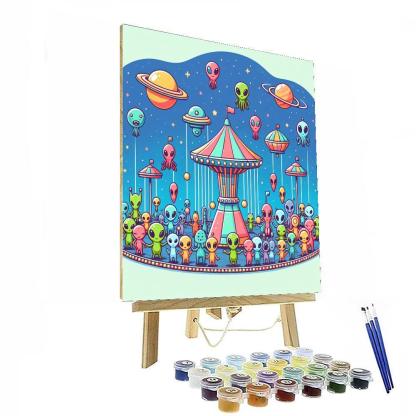 Cosmic Carnival Numbered Painting Kits