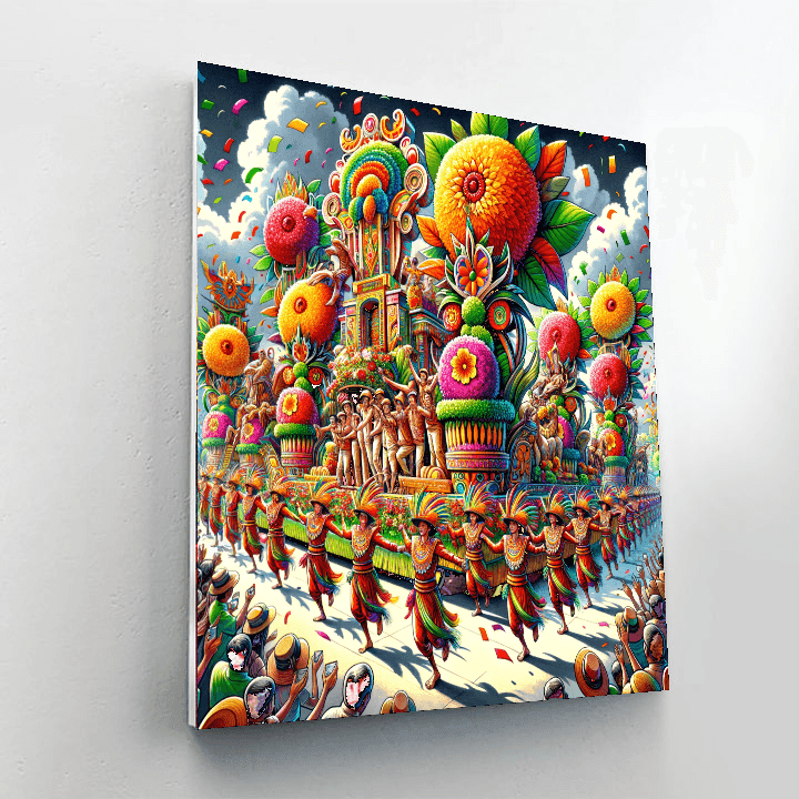 Kadayawan Festival - Davao City Painting By Numbers Kit