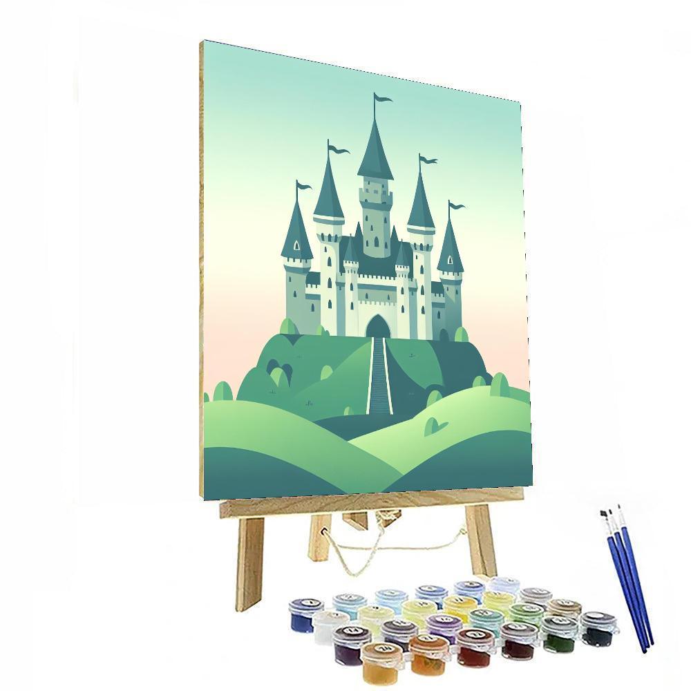 Magical Castle Capers Paint By Color