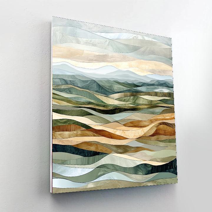 Max Ernst Inspired Echos Of Nature  Painting By Numbers Kit