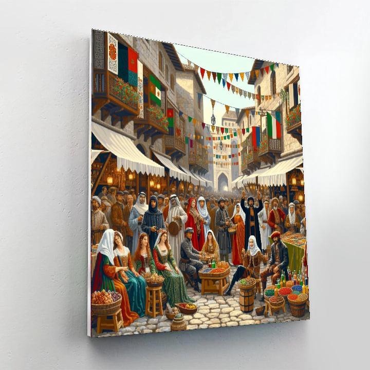 Almossassa Festival - Portugal Paint By Color