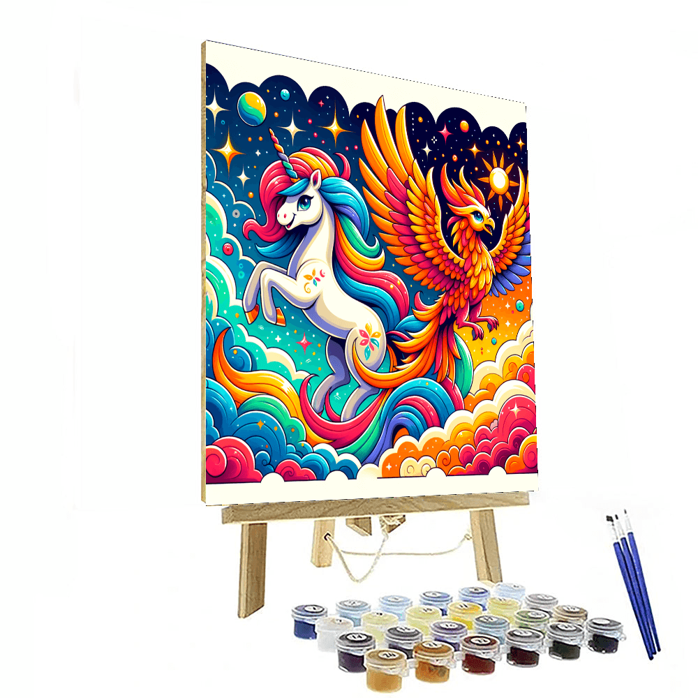 Charming Mythical Beasts DIY Paint By Numbers