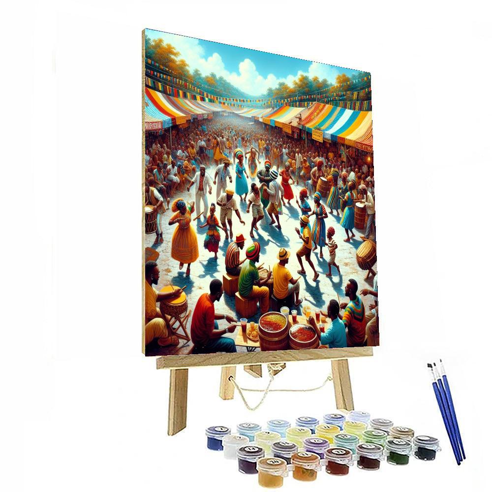Kingdom Day Festival - Jamaica DIY Paint By Numbers