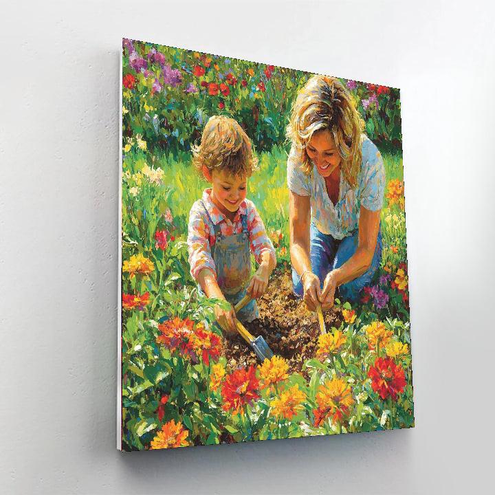 Mother's Love Blooms Paint By Number
