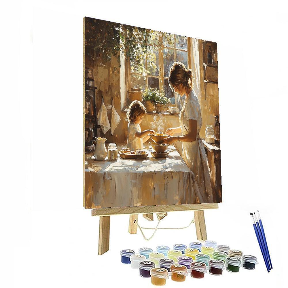 Rays Of Morning Love Number Painting