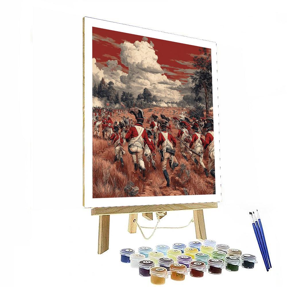 Jacques-Louis David Inspired Historic Battlefields  Paint By Number