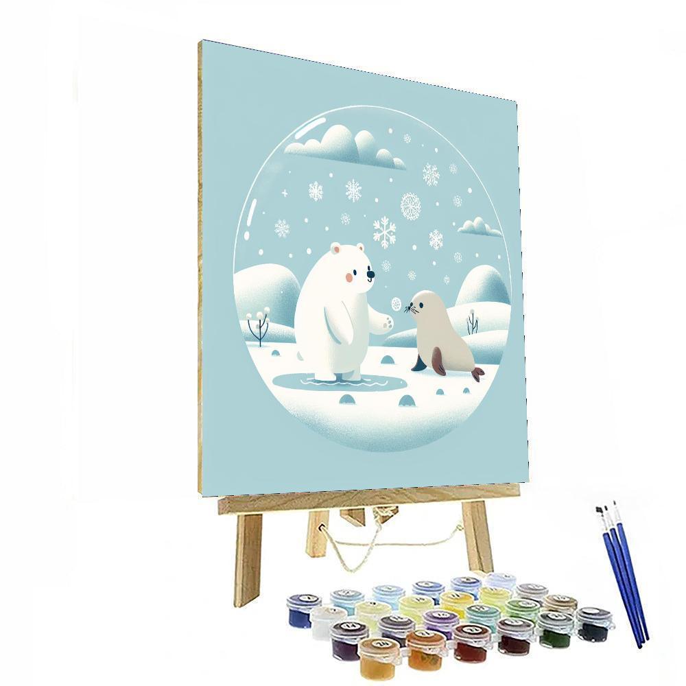 Exploring Arctic Wonders Paint By Numbers Art