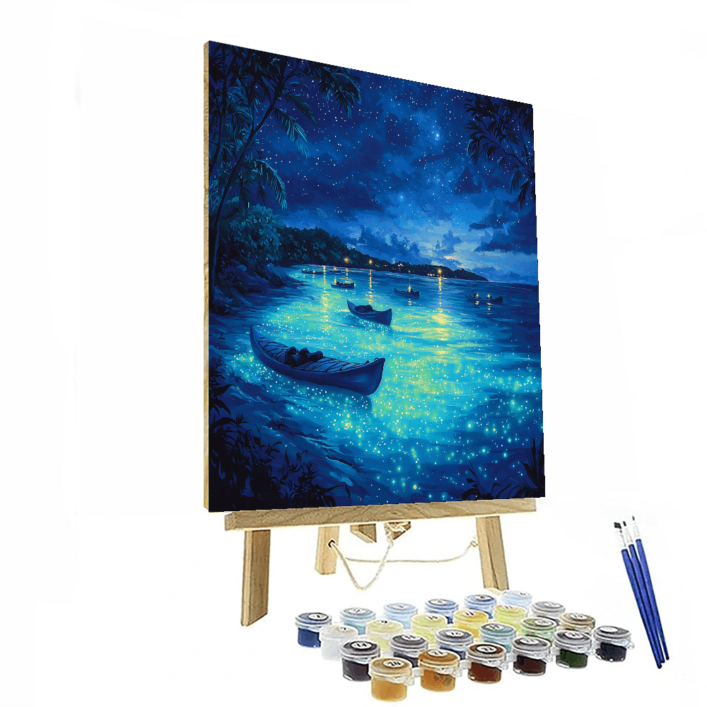 Bioluminescent Bay - Vieques Paint By Numbers