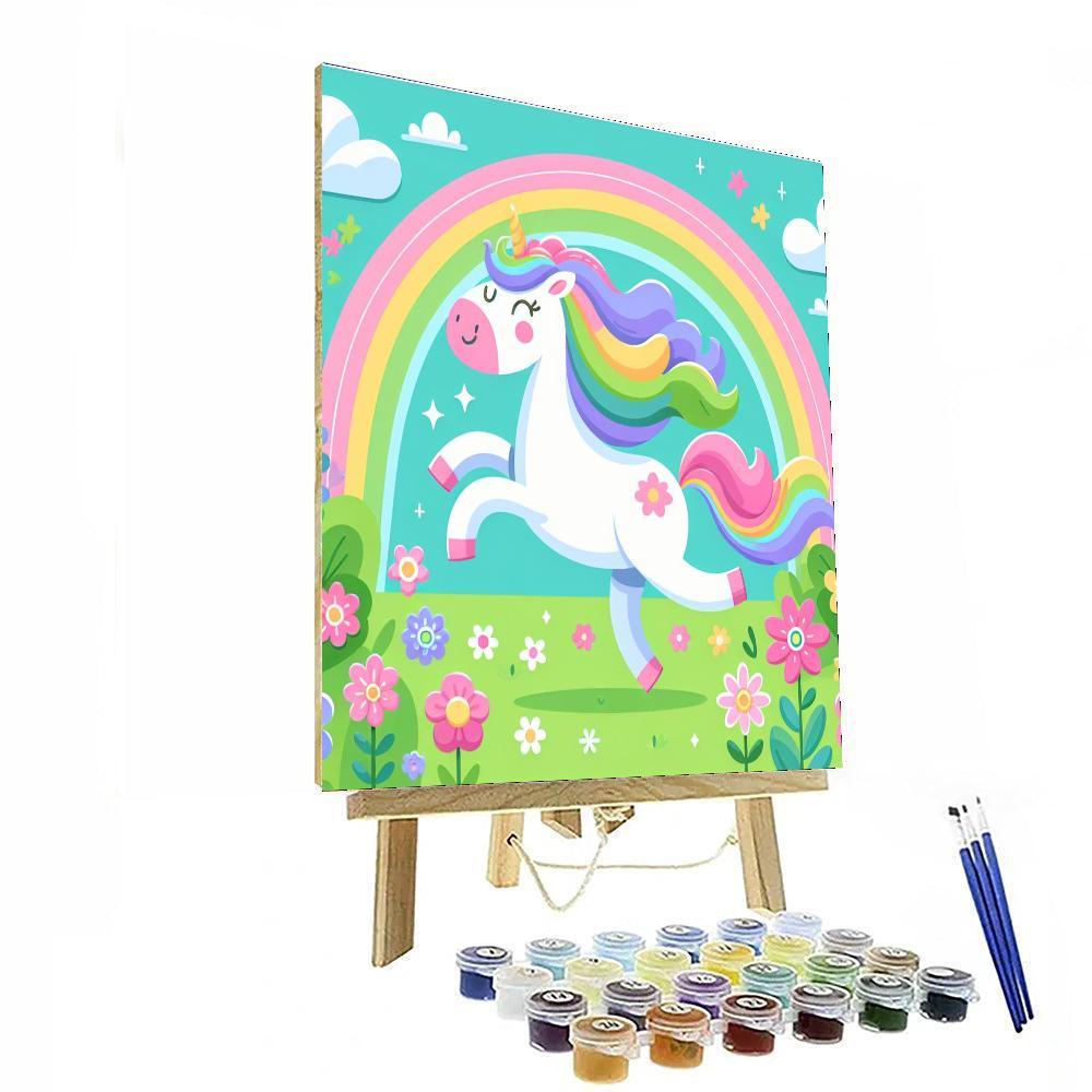 Mystical Unicorn Quest DIY Paint By Numbers