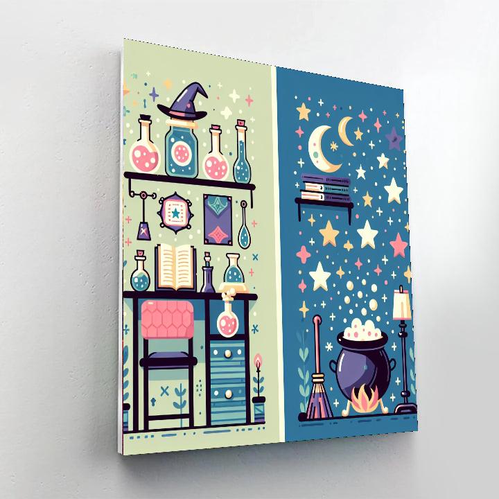 Wizard Workshop Paint By Numbers Art