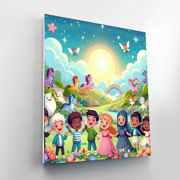 Fantasy Fairytale Quest Paint By Numbers