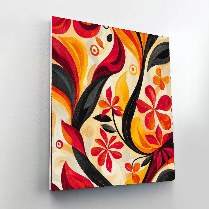 Joan Miró Inspired Symbolic Impressions  Paint By Numbers Art