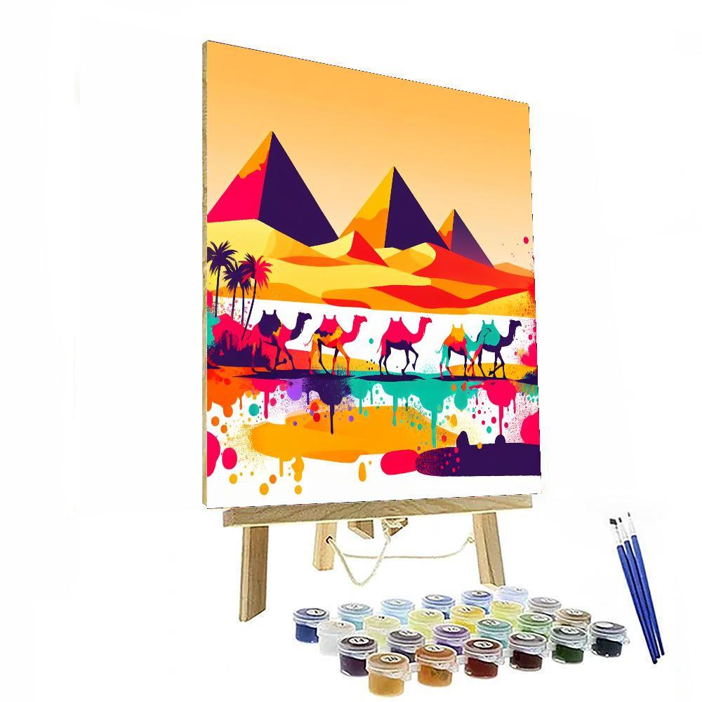 Mystic Desert Journey DIY Paint By Numbers