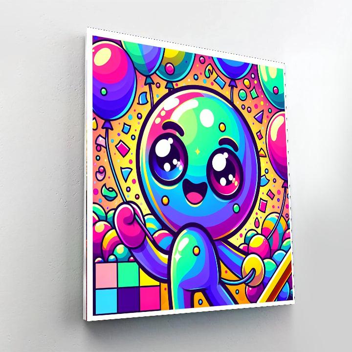 Gigantic Balloon Animal Numbered Painting Kits