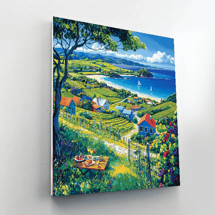 Waiheke Island - New Zealand DIY Paint By Numbers