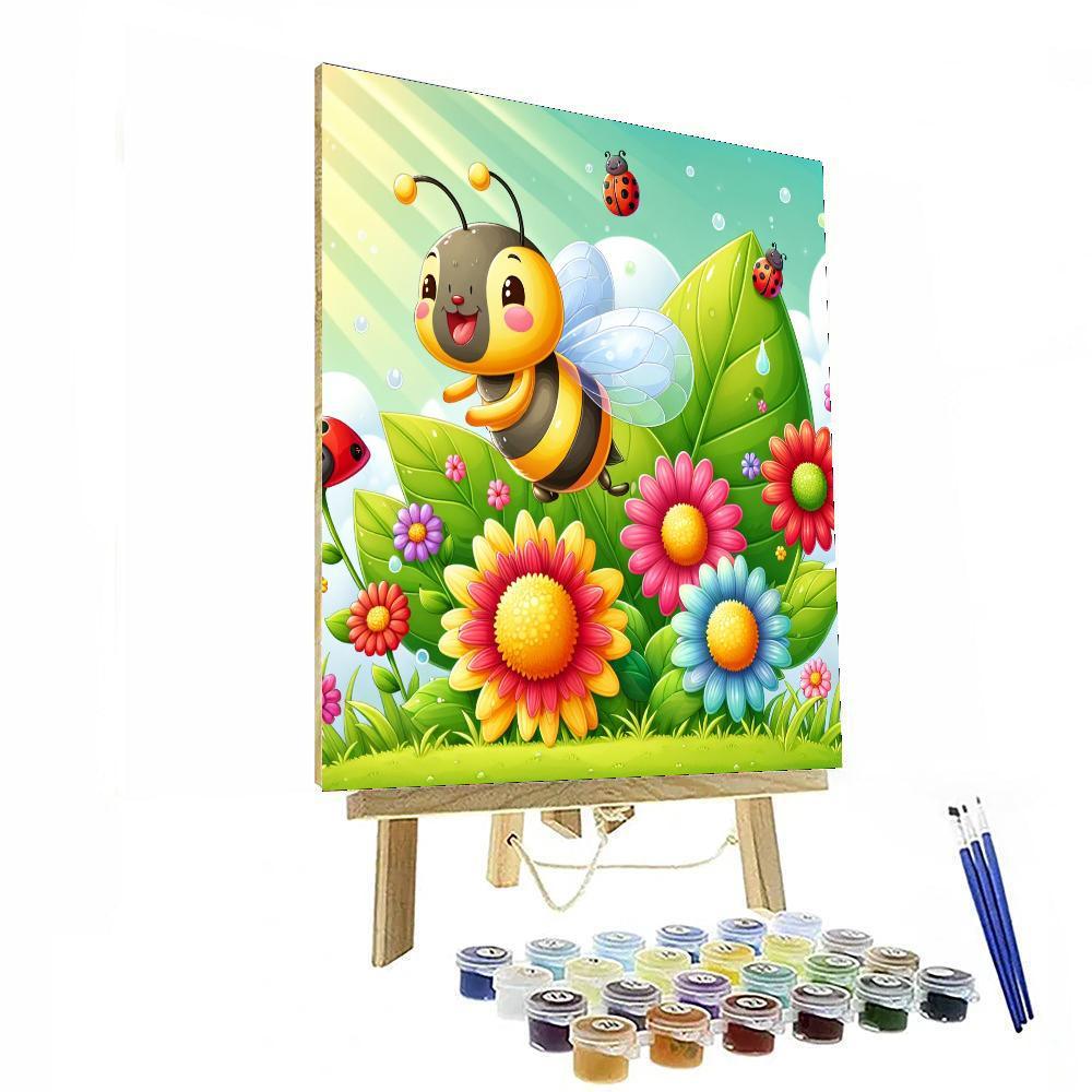 Fantastic Flower Power Numbered Painting Kits