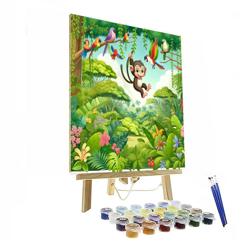 Rainforest Exploration Quest Numbered Painting Kits