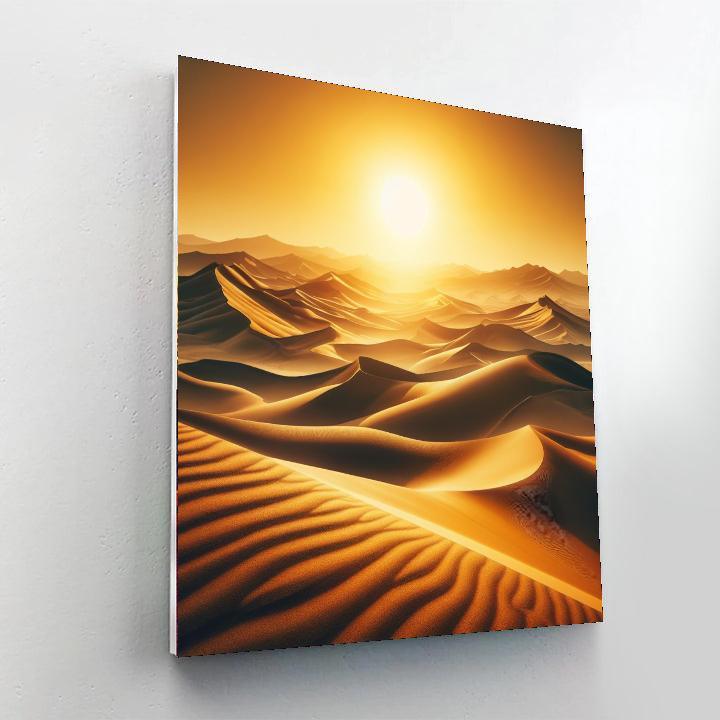 Exotic Desert Mirage Paint By Color