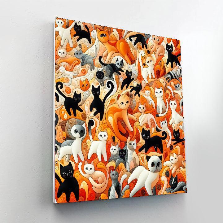 Cat's Whisker Whimsy Paint By Numbers Kits