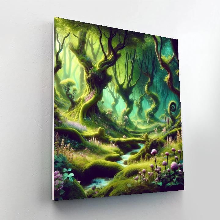 Fantasy Woodland Haven Paint By Numbers Kits